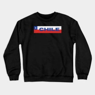 Chilean Flag Crewneck Sweatshirt